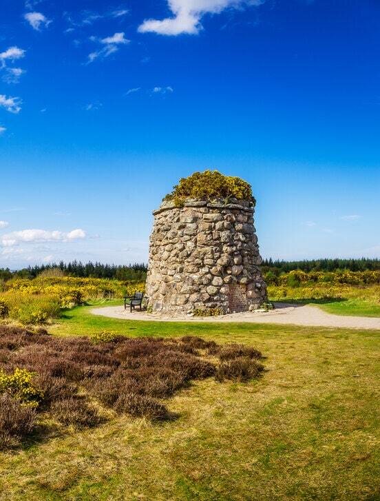 Culloden Battlefield stone structure